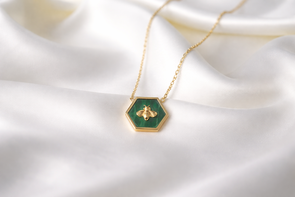 Hexa Bee Necklace