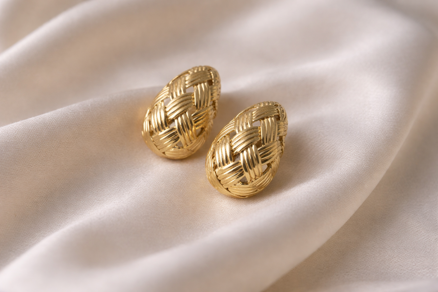 Golden Egg Earrings