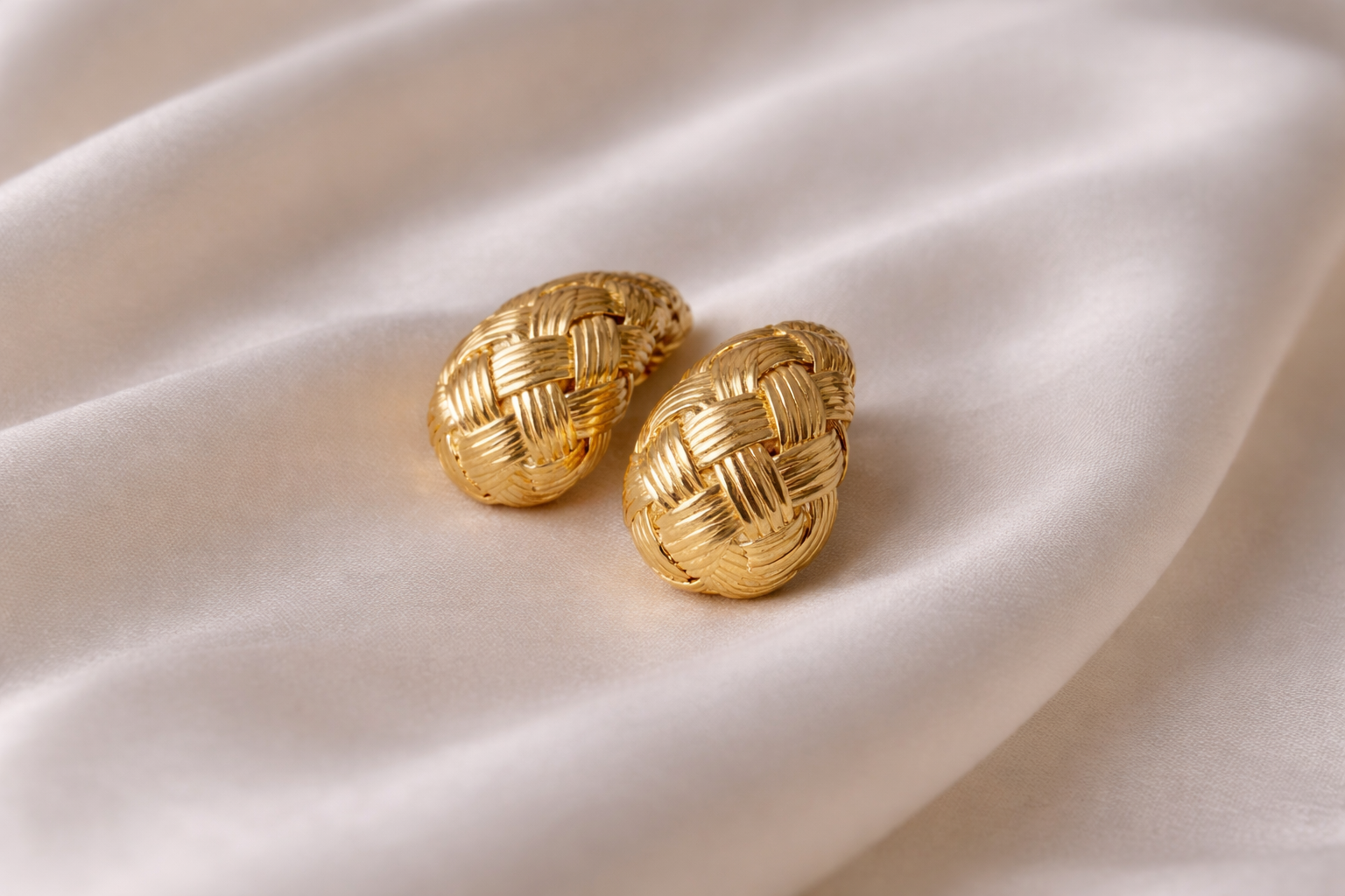 Golden Egg Earrings