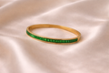Emerald Beam Bangle