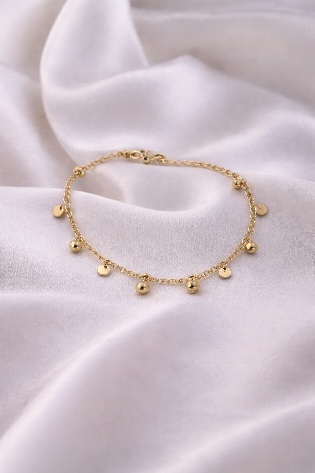 Circle Charm Anklet